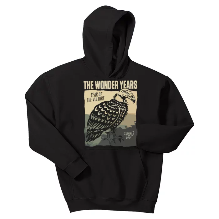 The Wonder Years Year Of The Vulture Summer 2024 Kids Hoodie