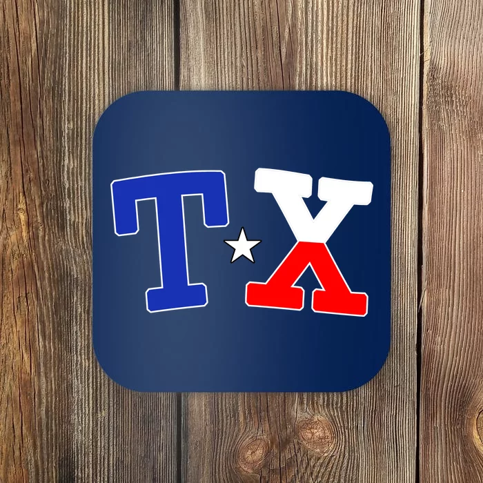 TX Logo Texas State Coaster