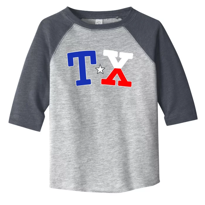 TX Logo Texas State Toddler Fine Jersey T-Shirt