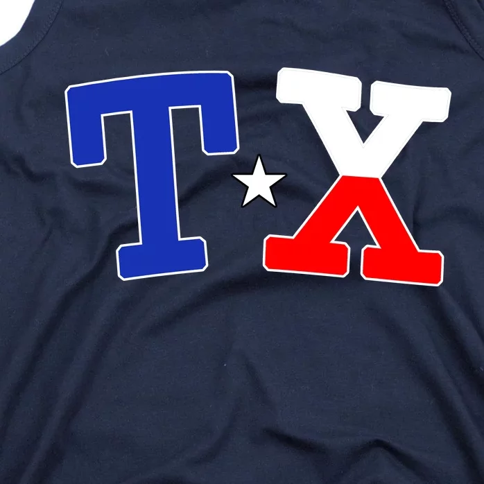 TX Logo Texas State Tank Top