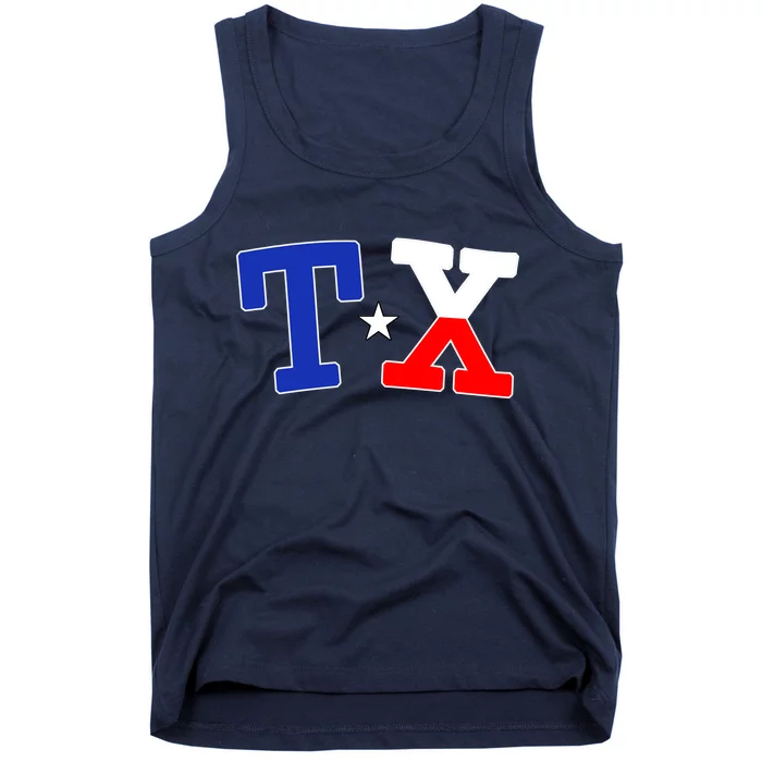 TX Logo Texas State Tank Top