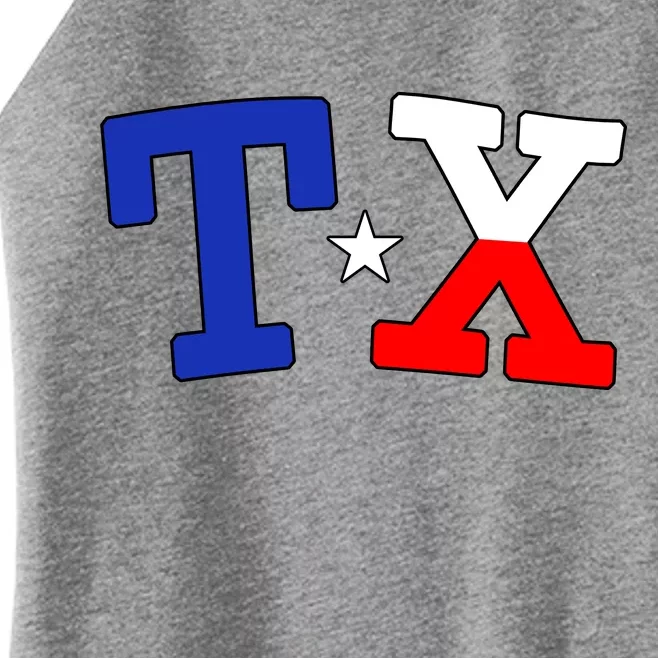 TX Logo Texas State Women’s Perfect Tri Rocker Tank