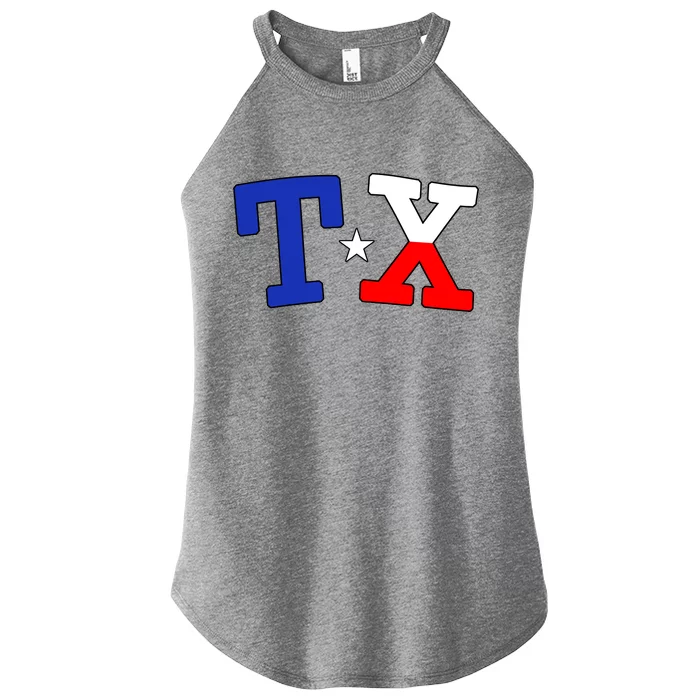 TX Logo Texas State Women’s Perfect Tri Rocker Tank