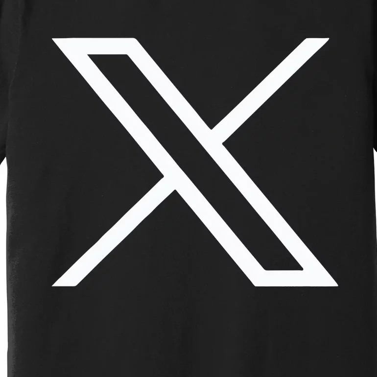 Twitter X Logo Premium T-Shirt