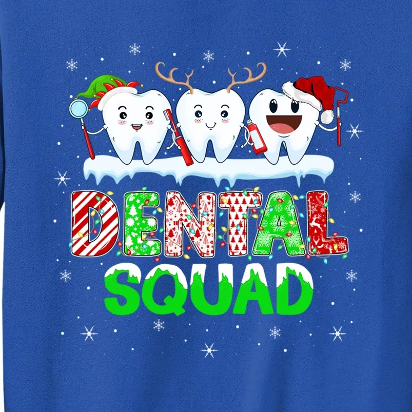 Teeth Xmas Lights Dental Squad Dentist Hygienist Christmas Gift Sweatshirt