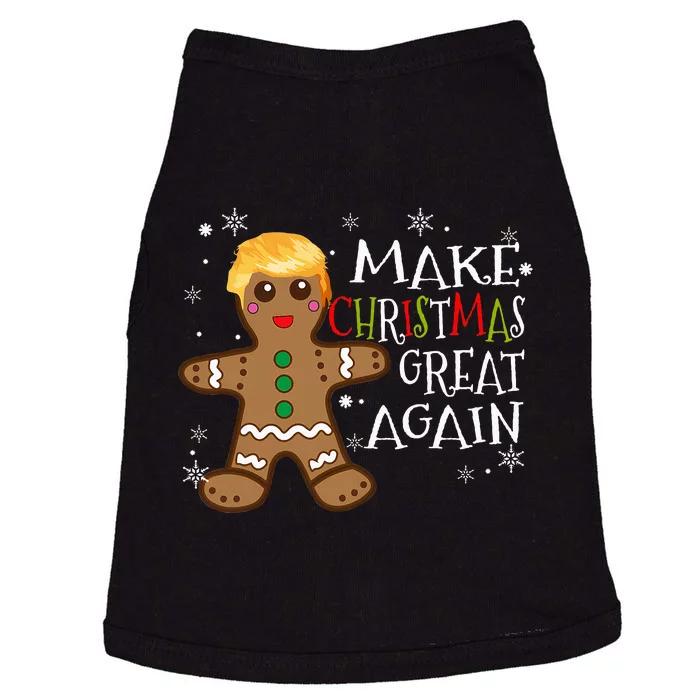 Trump Xmas Make Christmas Great Again Christmas Doggie Tank