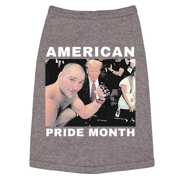 Trump X Strickland American Pride Month Doggie Tank