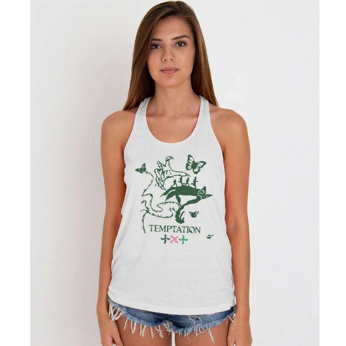 Tomorrow X Together TXT Temptation Women's Knotted Racerback Tank