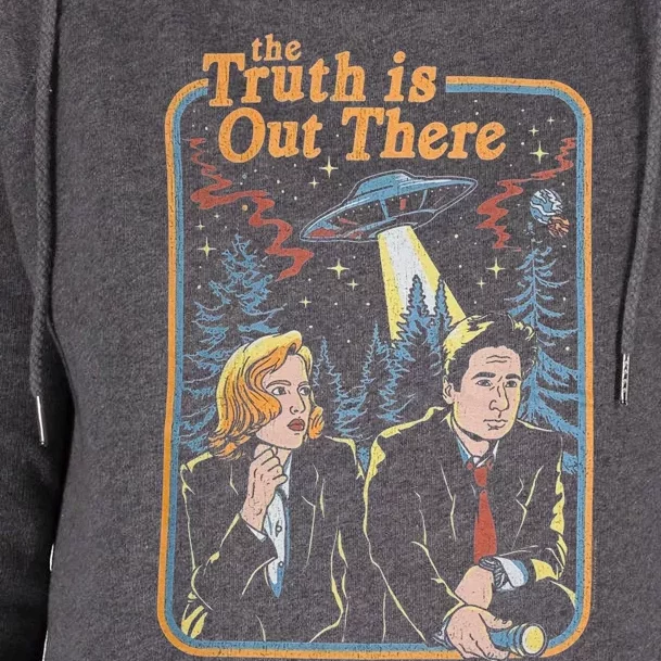 The XFiles The Truth Is Out There Womens Funnel Neck Pullover Hood