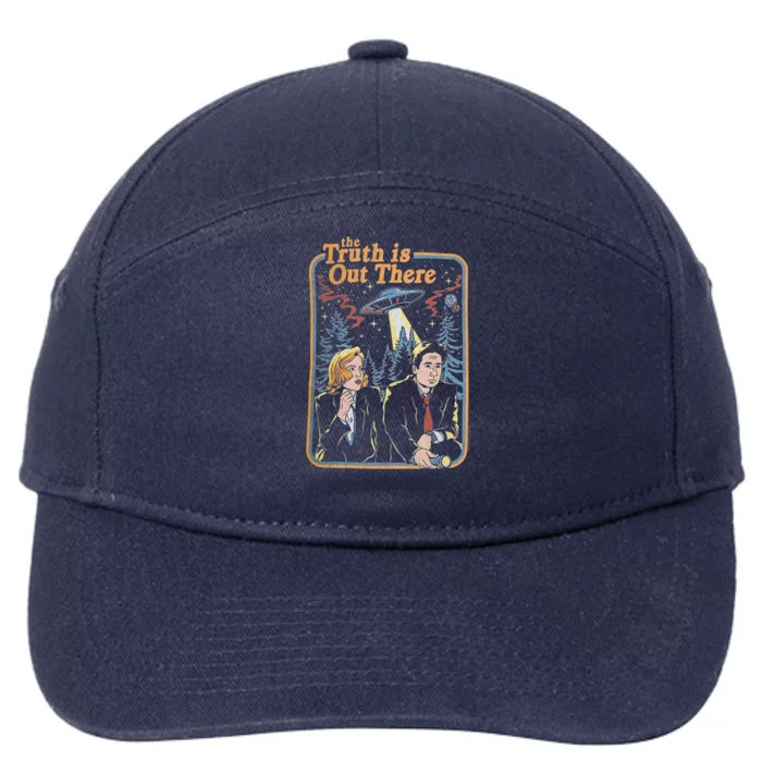 The XFiles The Truth Is Out There 7-Panel Snapback Hat