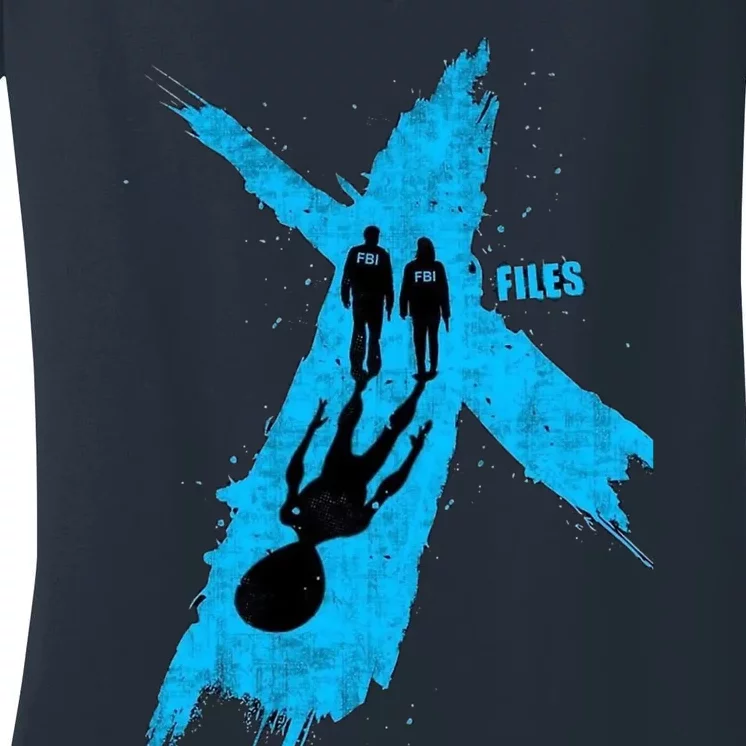 The Xfiles Women's V-Neck T-Shirt