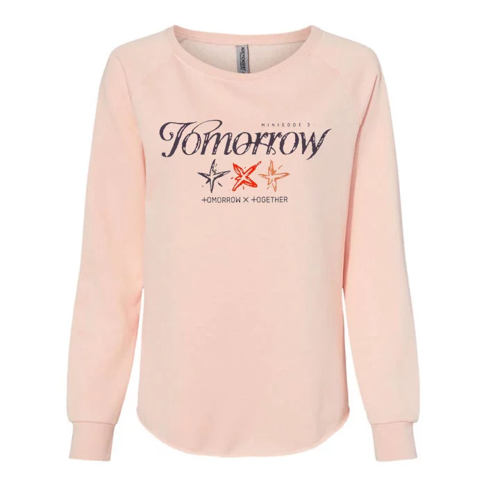 Tomorrow X Together Minisode 3 Txt Comeback Minisode 3 Womens California Wash Sweatshirt