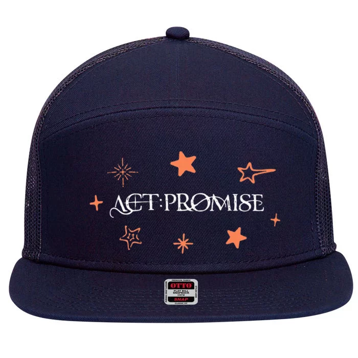 Tomorrow X Together Minisode 3 7 Panel Mesh Trucker Snapback Hat