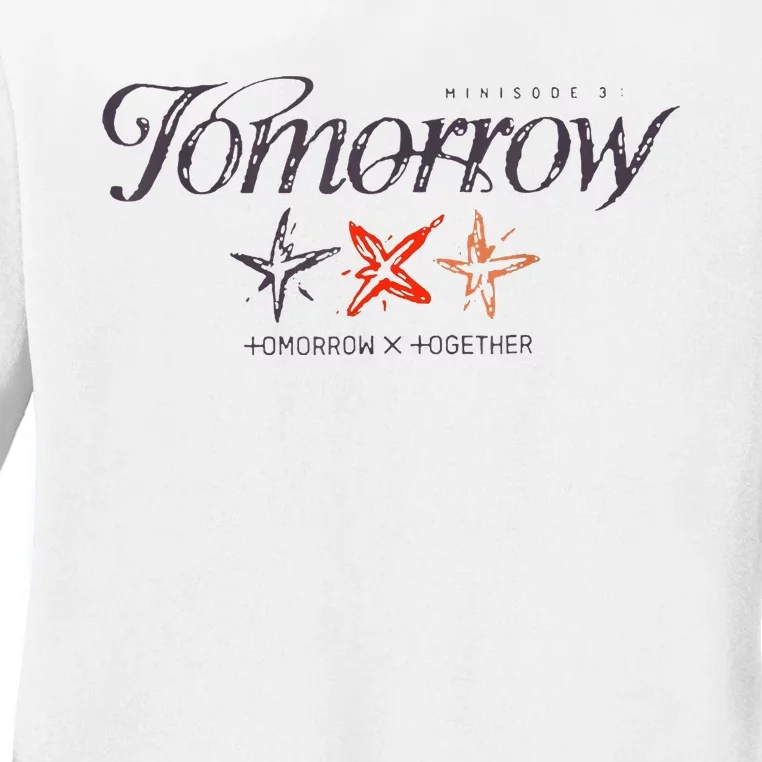 Tomorrow X Together Minisode 3 Txt Comeback Minisode 3 Ladies Long Sleeve Shirt