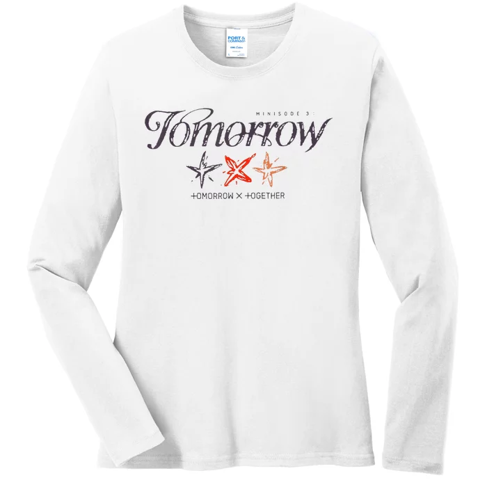 Tomorrow X Together Minisode 3 Txt Comeback Minisode 3 Ladies Long Sleeve Shirt