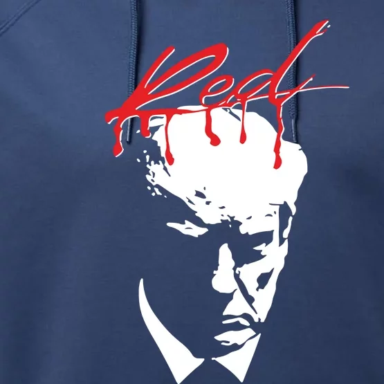 Trump X Whole Lotta Red Limited Funny Trump 2024 Performance Fleece Hoodie