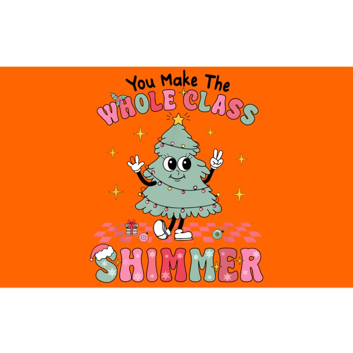 Teacher Xmas You Make The Whole Class Shimmer Christmas Bumper Sticker