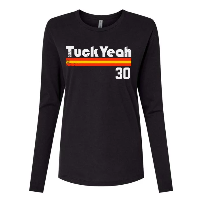 Tuck Yeah 30 Womens Cotton Relaxed Long Sleeve T-Shirt