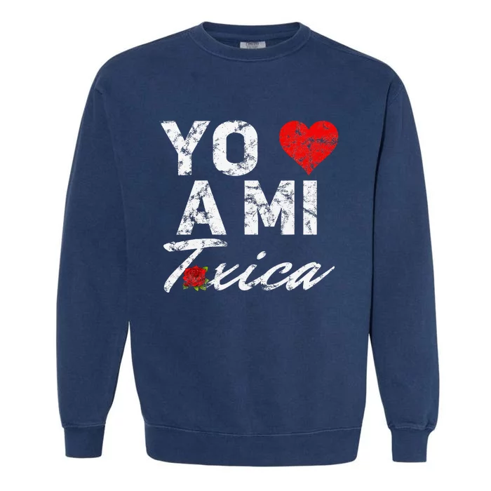 Toxica Yo Amo A Mi Toxica Garment-Dyed Sweatshirt