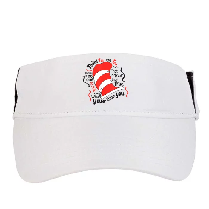 Today You Are You That Is Truer Than True Adult Drive Performance Visor