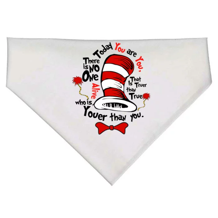 Today You Are You There Is No One Alive Who Is Truer Than You USA-Made Doggie Bandana