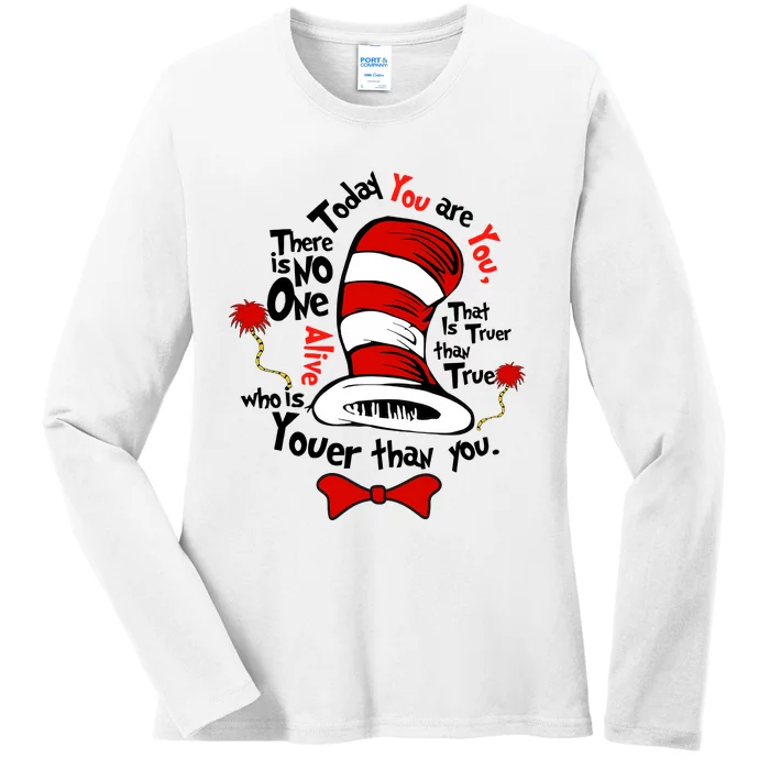 Today You Are You There Is No One Alive Who Is Truer Than You Ladies Long Sleeve Shirt