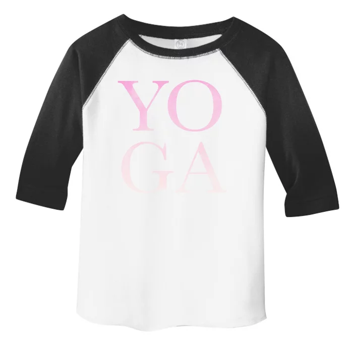 Trendy Yoga Breathe Relax Stretch Cool Gift Toddler Fine Jersey T-Shirt