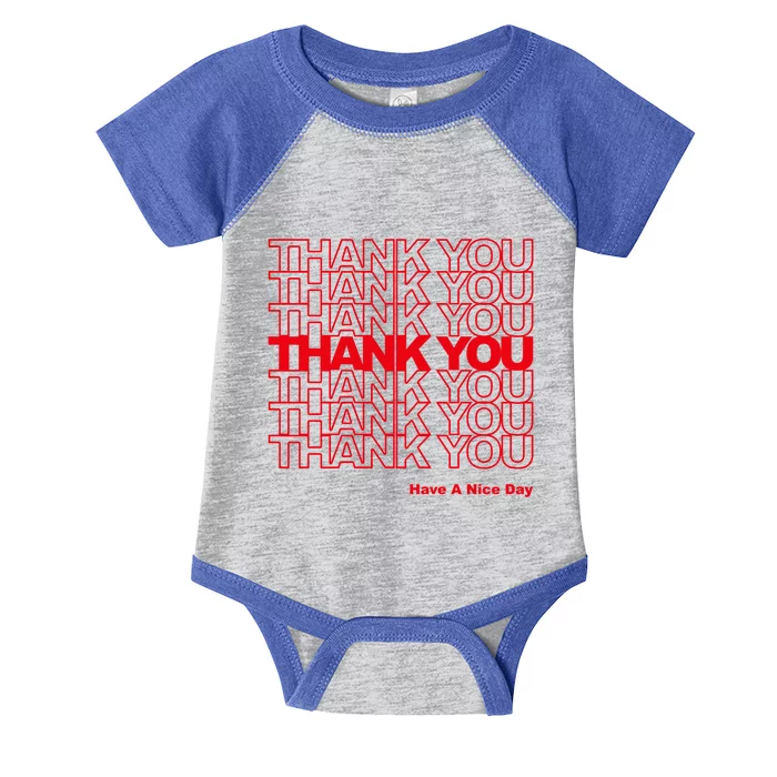 Thank You Bag Gift Infant Baby Jersey Bodysuit