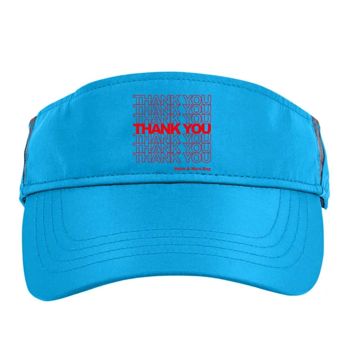 Thank You Bag Gift Adult Drive Performance Visor