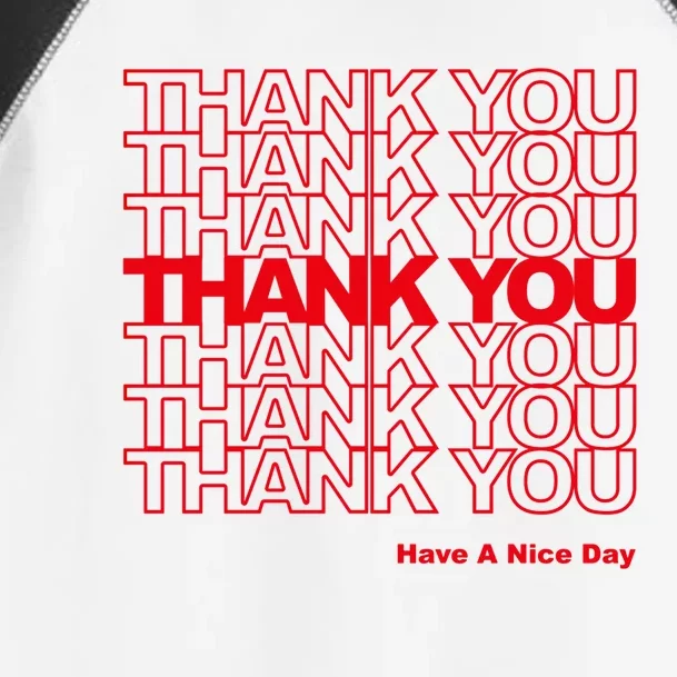 Thank You Bag Gift Toddler Fine Jersey T-Shirt