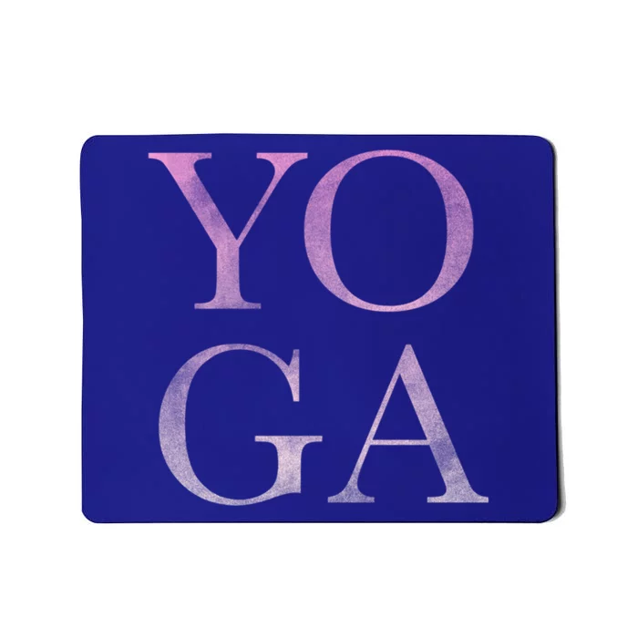 Trendy Yoga Breathe Relax Stretch Great Gift Mousepad