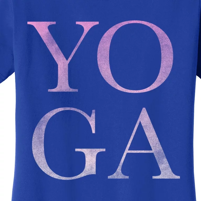 Trendy Yoga Breathe Relax Stretch Great Gift Women's T-Shirt