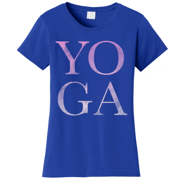 Trendy Yoga Breathe Relax Stretch Great Gift Women's T-Shirt