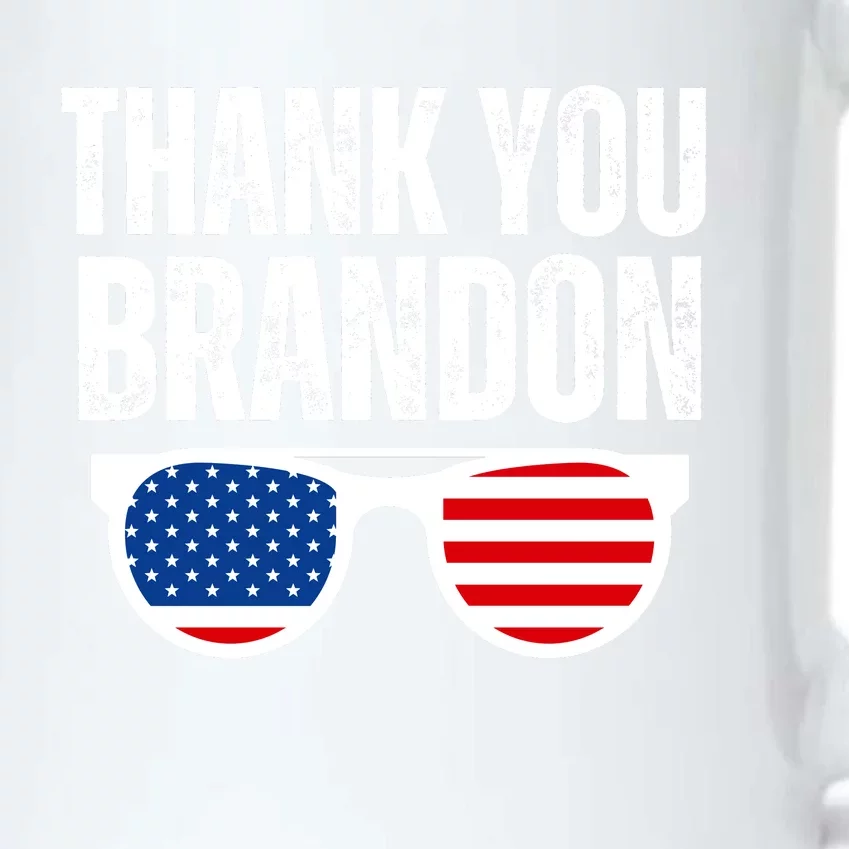 Thank You Brandon Black Color Changing Mug