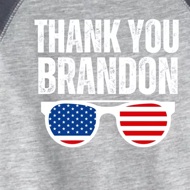 Thank You Brandon Toddler Fine Jersey T-Shirt