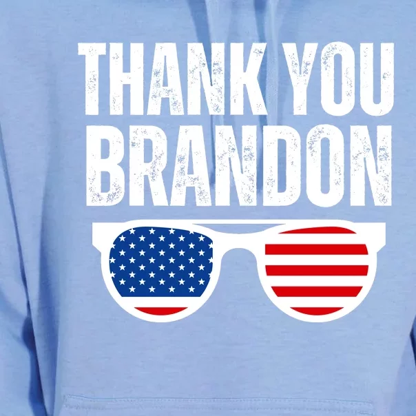 Thank You Brandon Unisex Surf Hoodie