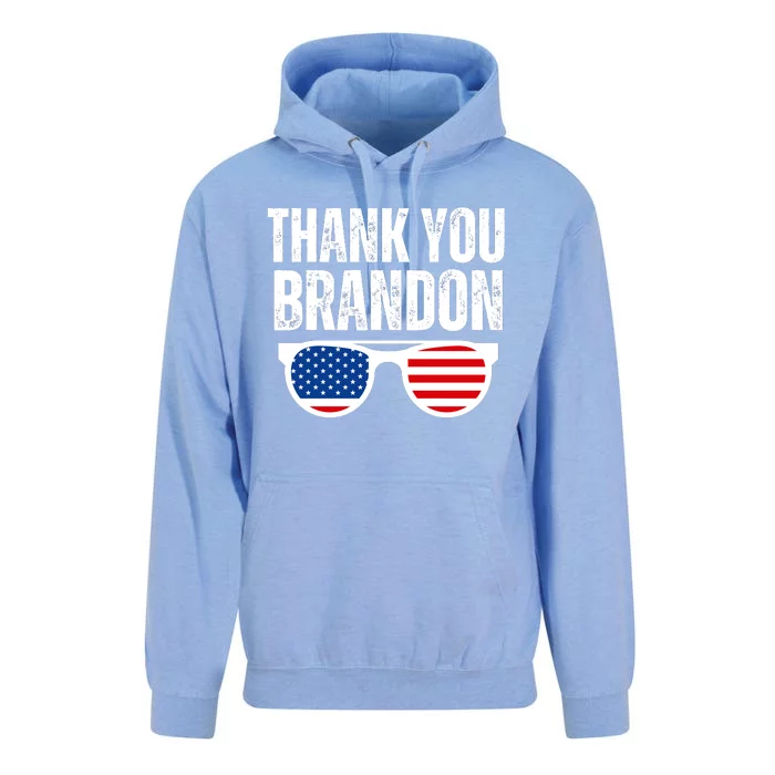 Thank You Brandon Unisex Surf Hoodie