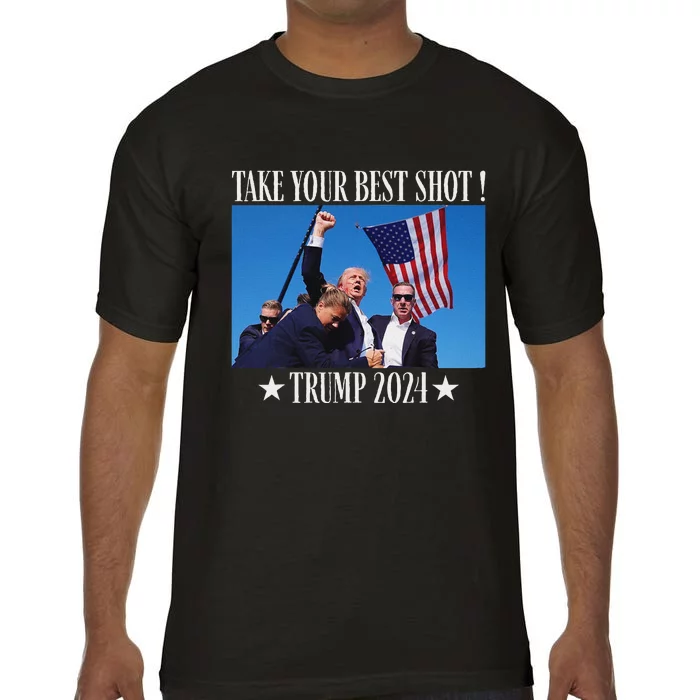 Take Your Best Shot Trump Shot Comfort Colors T-Shirt