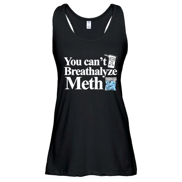 Theclassy You CanT Breathalyze Meth Ladies Essential Flowy Tank