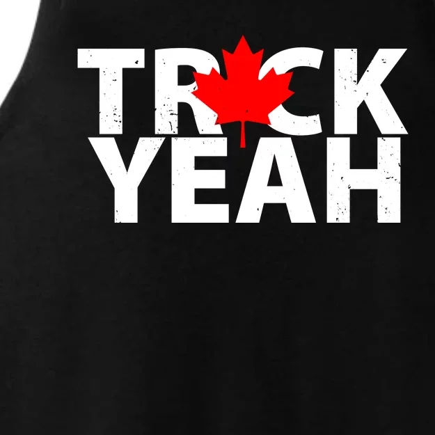 Truck Yeah Candian Ladies Tri-Blend Wicking Tank