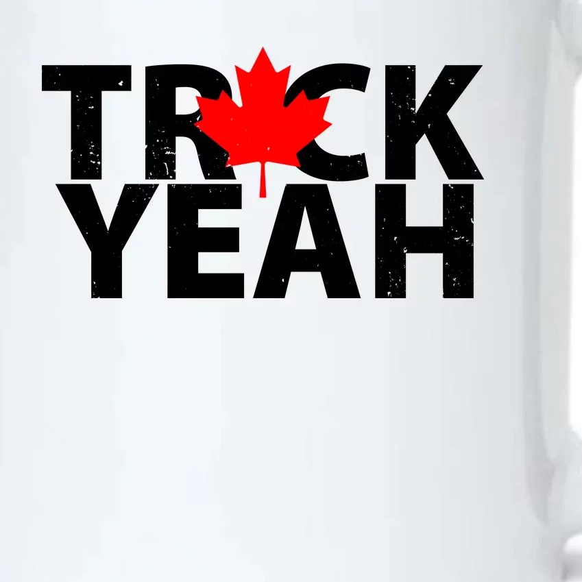 Truck Yeah Candian Black Color Changing Mug