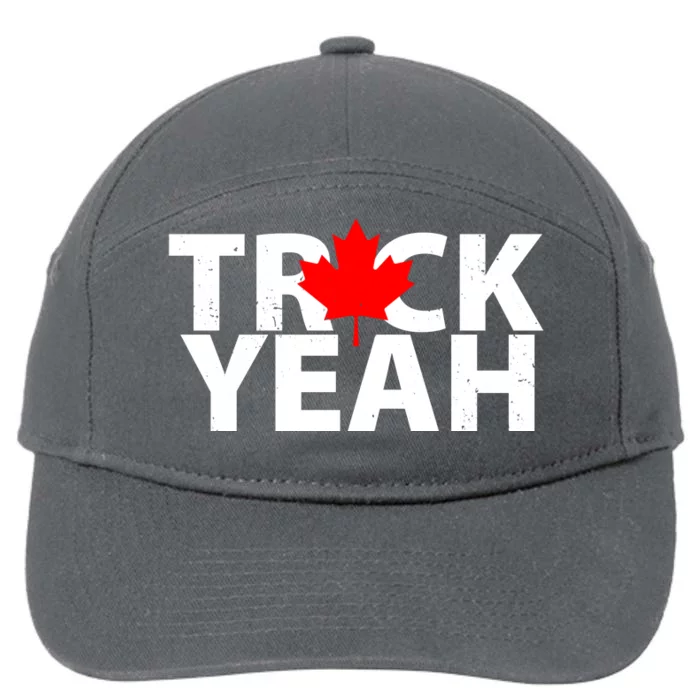 Truck Yeah Candian 7-Panel Snapback Hat