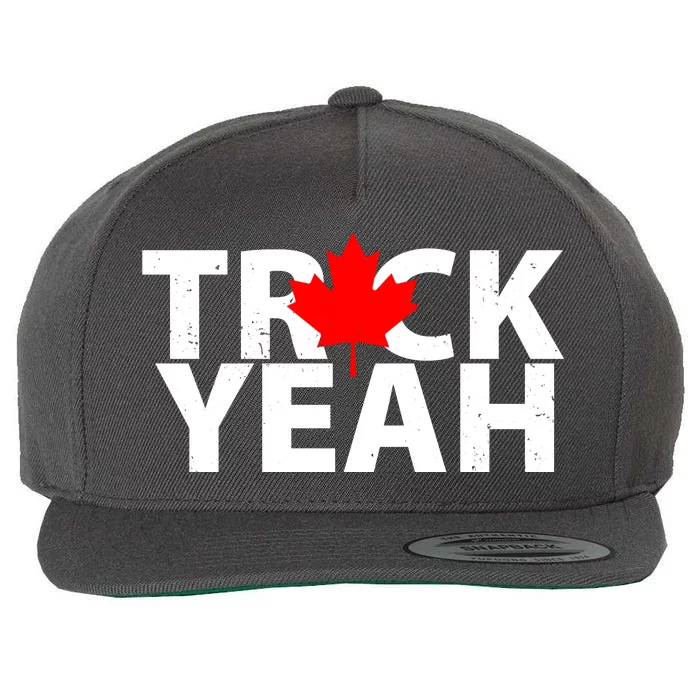 Truck Yeah Candian Wool Snapback Cap