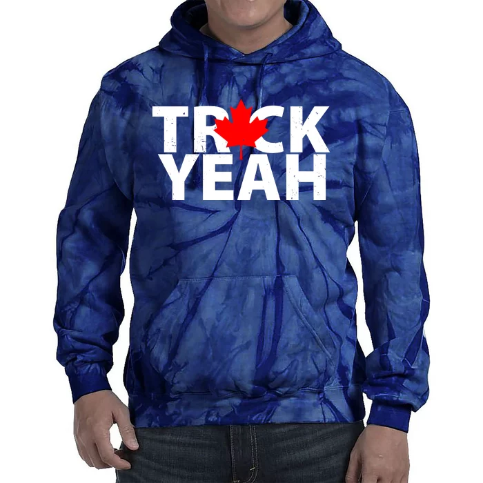 Truck Yeah Candian Tie Dye Hoodie