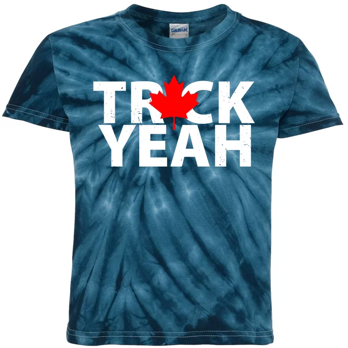 Truck Yeah Candian Kids Tie-Dye T-Shirt