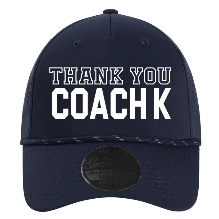 Thank You Coach K Basketball Performance The Dyno Cap