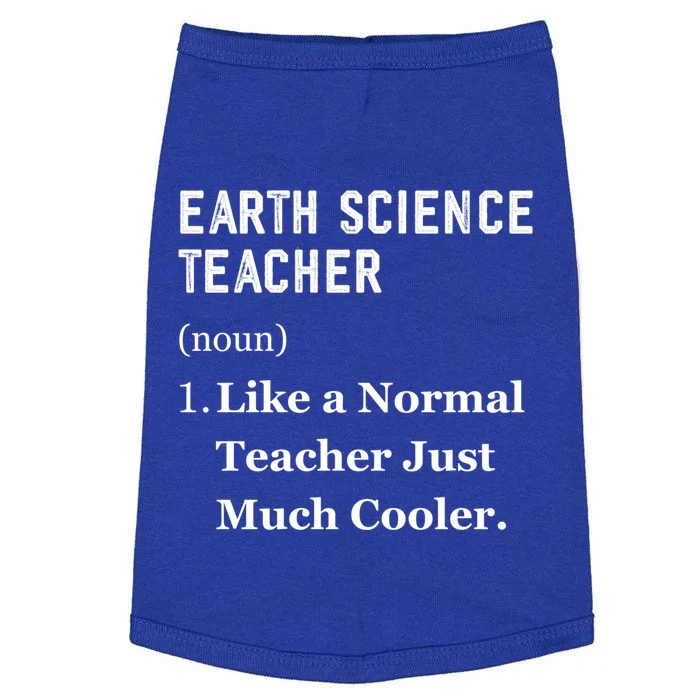 Thank You Earth Science Professor Funny Earth Science Gift Doggie Tank