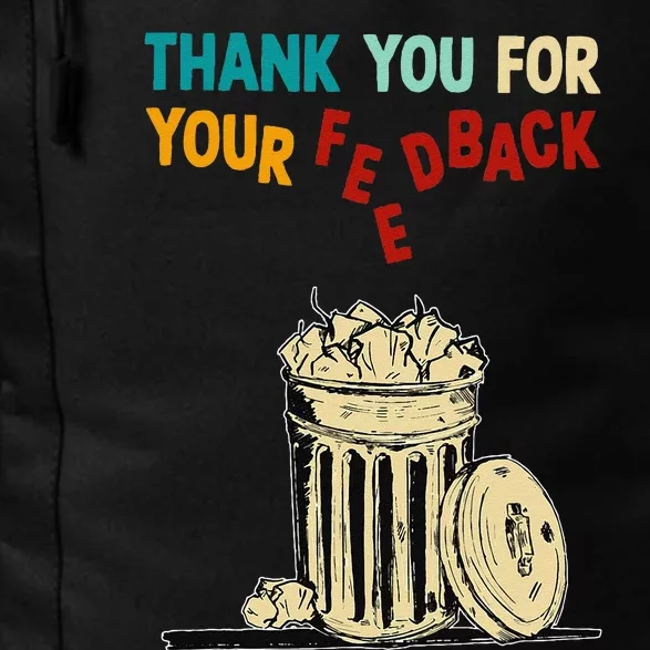 Thank You For Your Feedback Daily Commute Backpack