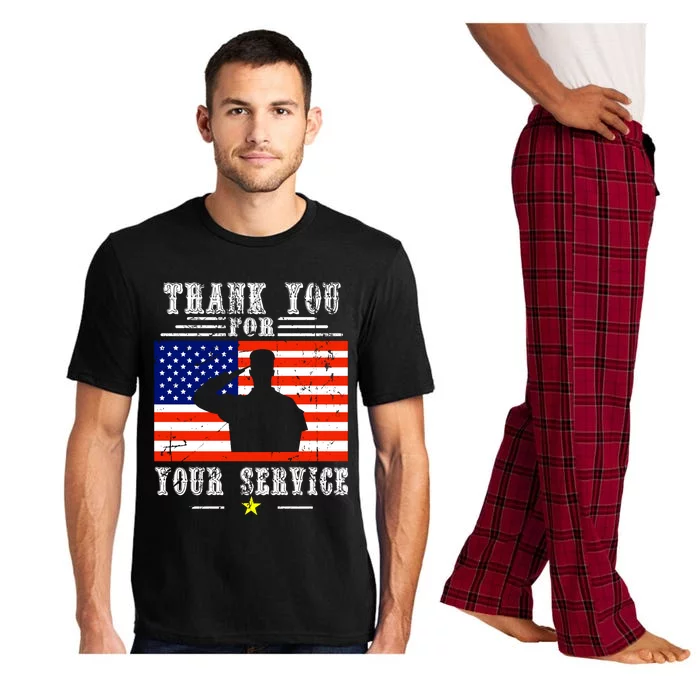 Thank you for your services Patriotic - veterans day Pajama Set