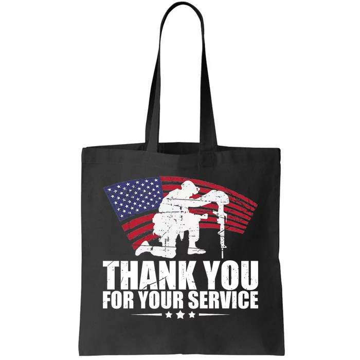 Thank You For Your Service Veteran Day Tote Bag